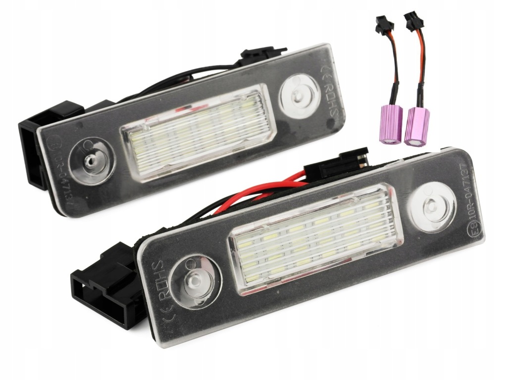 фото №1, Підсвітка led номерного знака skoda octavia 2 ii vag