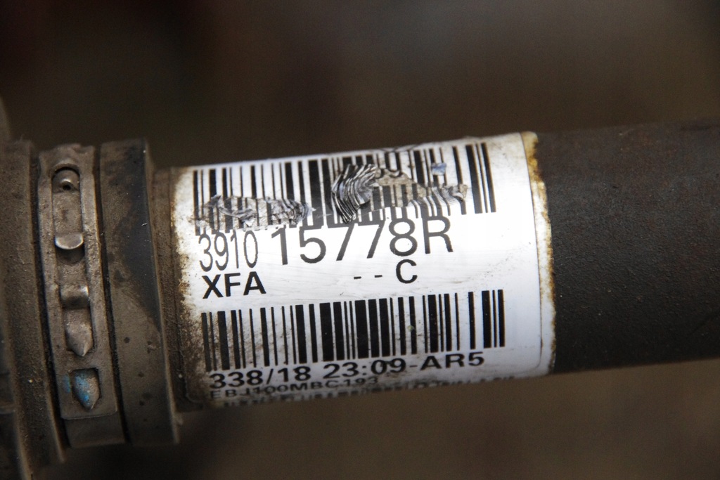 фото №2, Привідний вал ліва tce автоматична коробка передач renault scenic grand scenic iv 4 391015778r