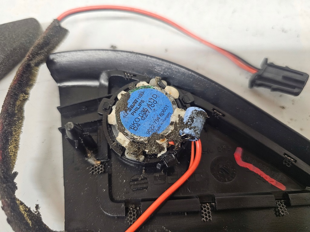 фото №9, Seat cordoba треугольник защита зеркало динамик левый 6k0837973 6k0035411d