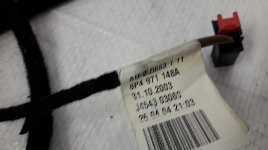 фото №12, Джгут електрична кришки audi a3 s3 8p 8p3971147bf 8p3971726s