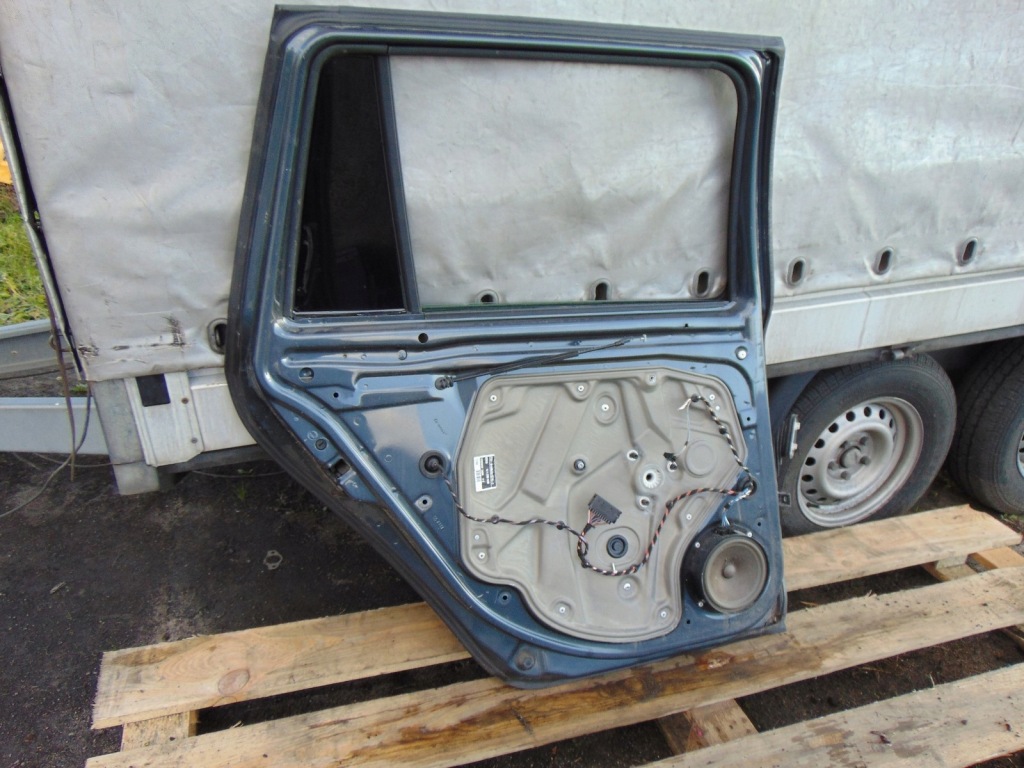фото №13, Дверь левый задняя skoda octavia ii kombi lift 9153