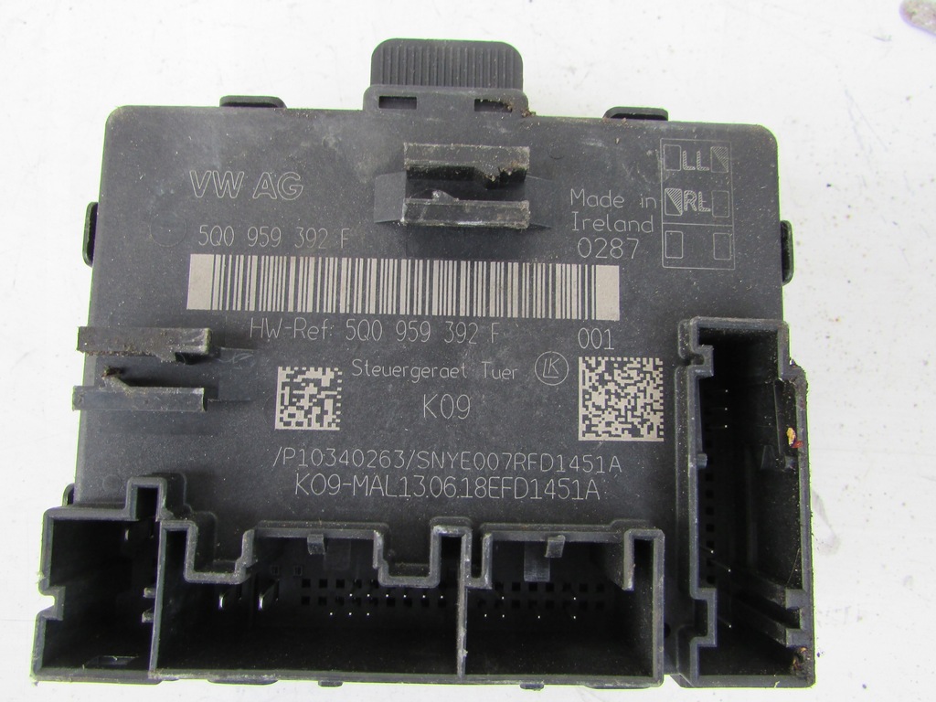 фото №1, Audi q2 a3 блок управления модуль дверь 5q0959392f