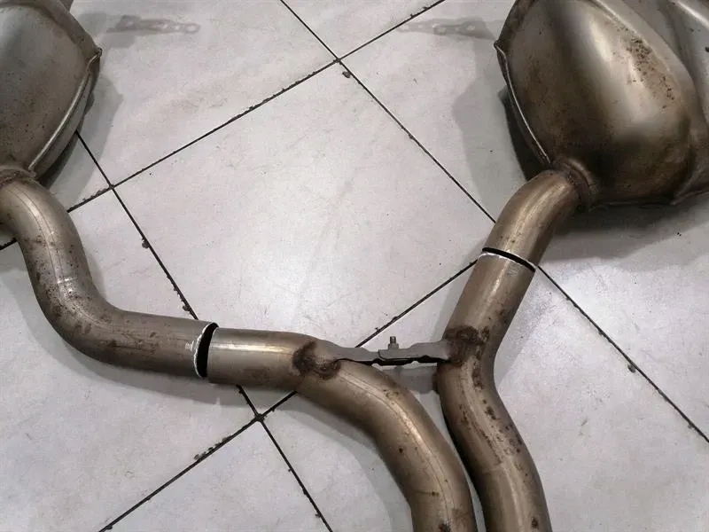 фото №6, Porsche macan 95b gts sport exhaust 95b253612fy глушитель