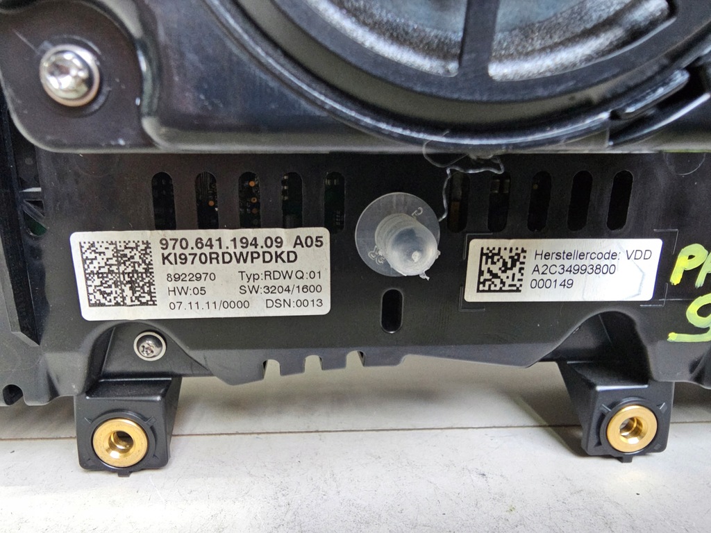 фото №9, Счетчик приборы дисплей porsche panamera 970 97064119409a05