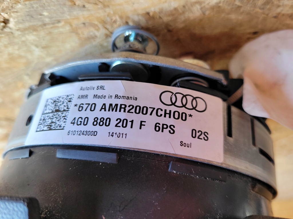 фото №9, Audi a6 c7 4g подушка безопасности подушка водителя europa оригинал fv