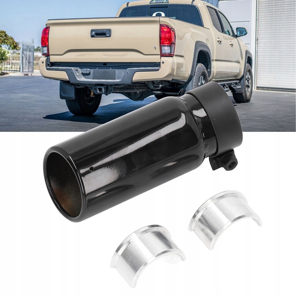 фото №12, Гаситель выпускной чёрный гаситель задний запасная наконечник трубы выпускной