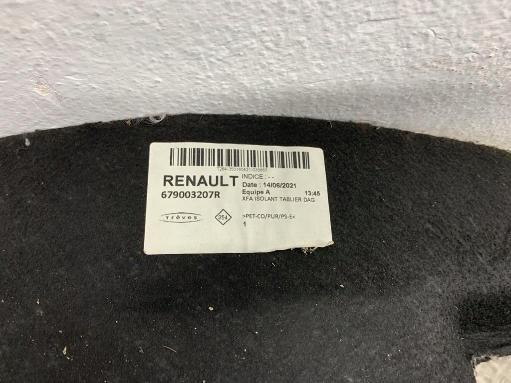 фото №4, Шумоизоляция стены перегородки renault scenic iv 1.3 tec 21 r