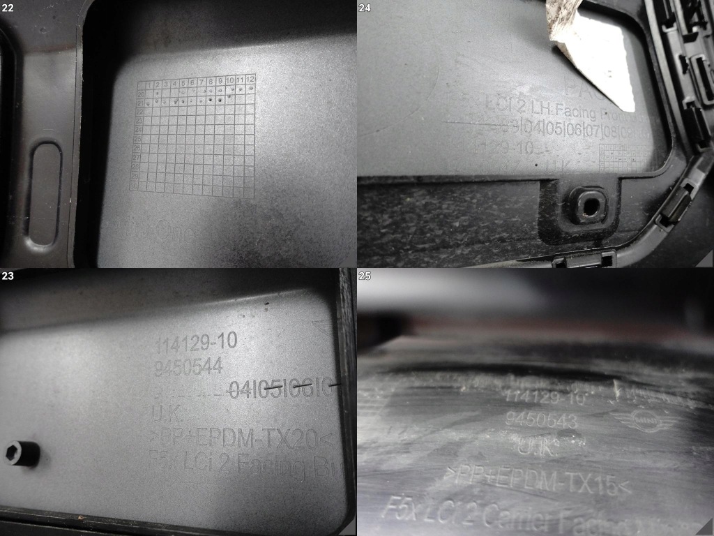 фото №11, Mini cooper s f55 f56 f57 lci / lift 21- бампер + решітка радіатора / решітка радіатора перед