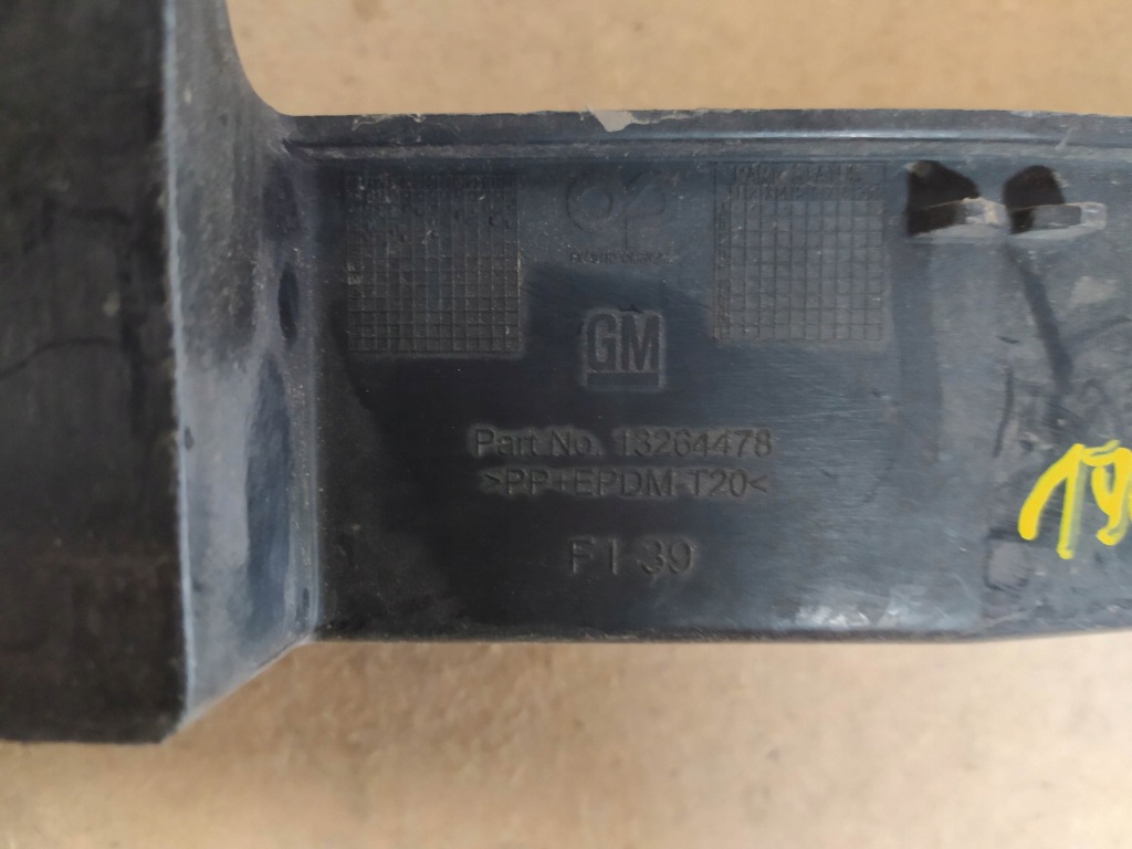 фото №12, Направляющая бампера перед opel astra iv j