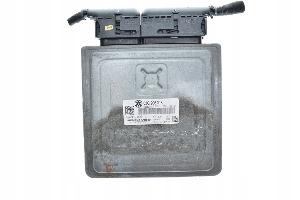 фото №1, Бортовой компьютер passat 2.0 tdi 03g906018 5wp45500af