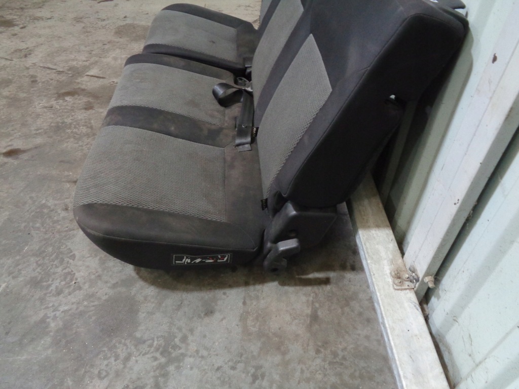 фото №10, Заднее сиденье сиденье спинка подголовники fiat doblo 2 ii opel combo d