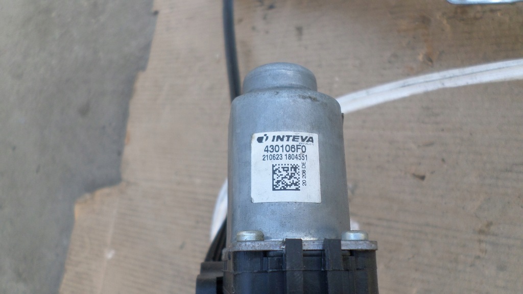 фото №4, Подъемник механизм окон левый перед renault grand scenic iv