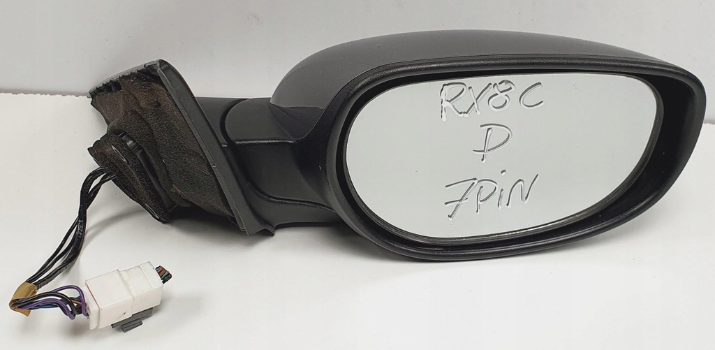 фото №6, Дзеркало праве 7 pin 29y mazda rx-8 europa