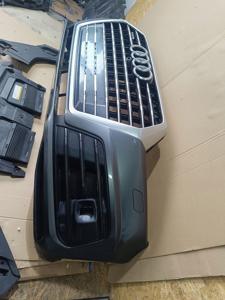 фото №6, Перед kompletny крила капот бампер full led audi q7 4m s-line