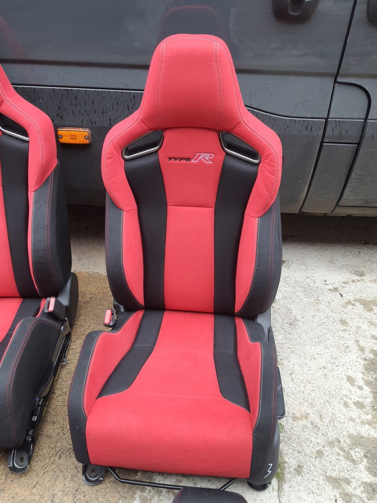 фото №2, Honda civic x type r 17- сиденья заднее сиденье обшивки