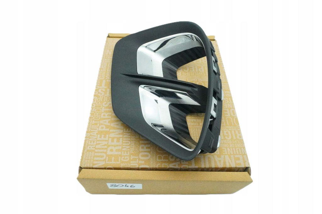 фото №1, Captur ii 2 19- заводська рамка впуск решітка бампера перед ліва хром aso