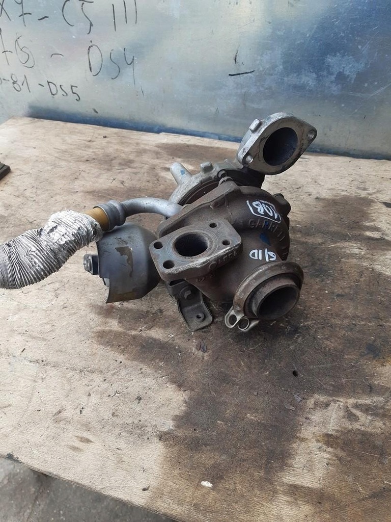 фото №6, Турбонагнетатель 1.6ehdi 112km peugeot 3008 i