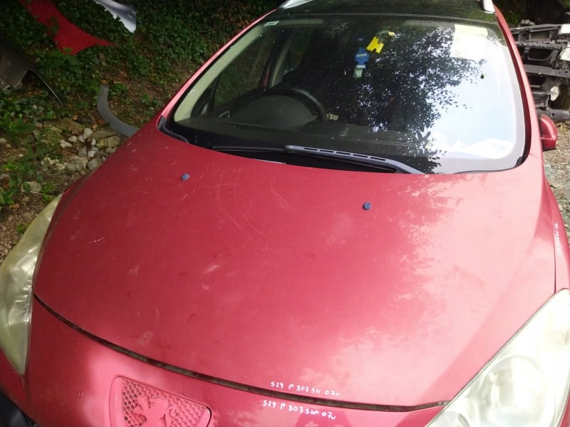 фото №1, Капот крышка двигателя peugeot 307 lift 05-08