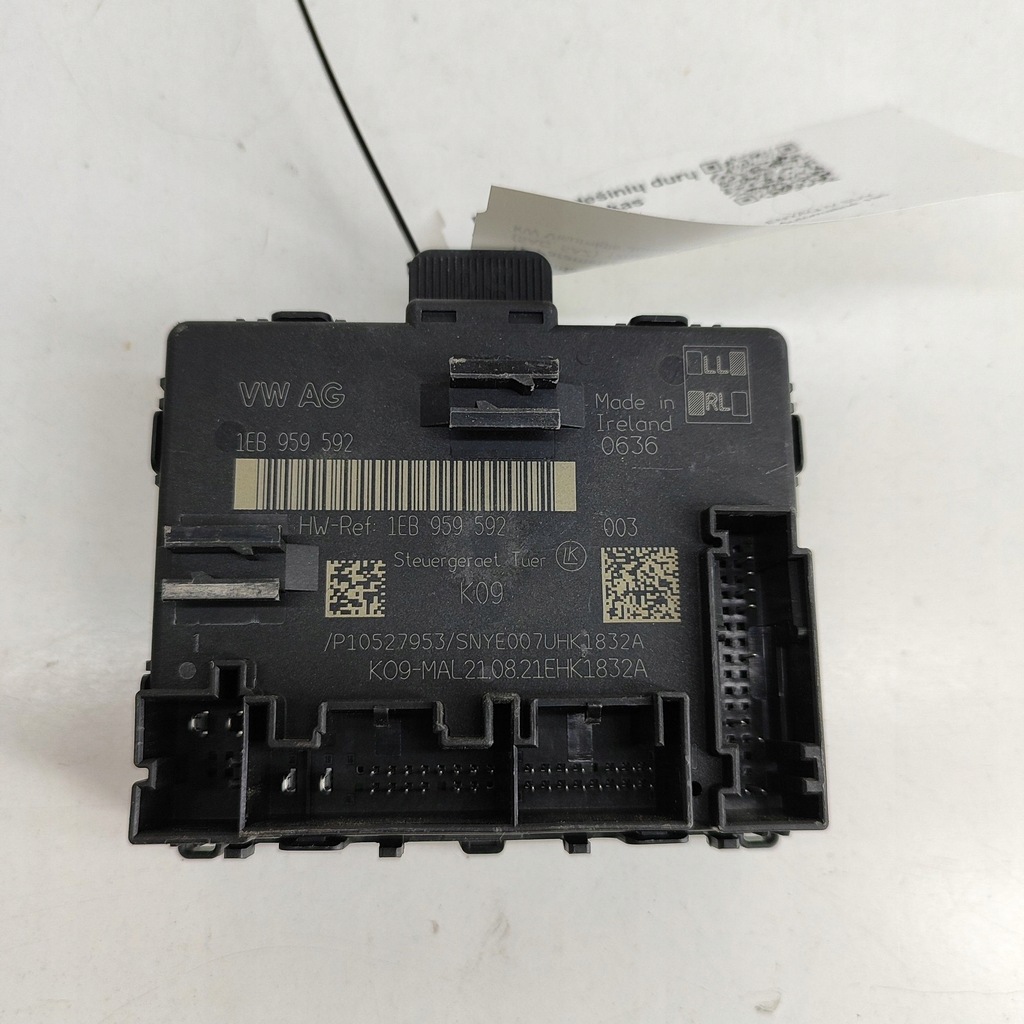 фото №6, Skoda enyaq iv 2022 перед сторона правая блок управления / модуль дверь