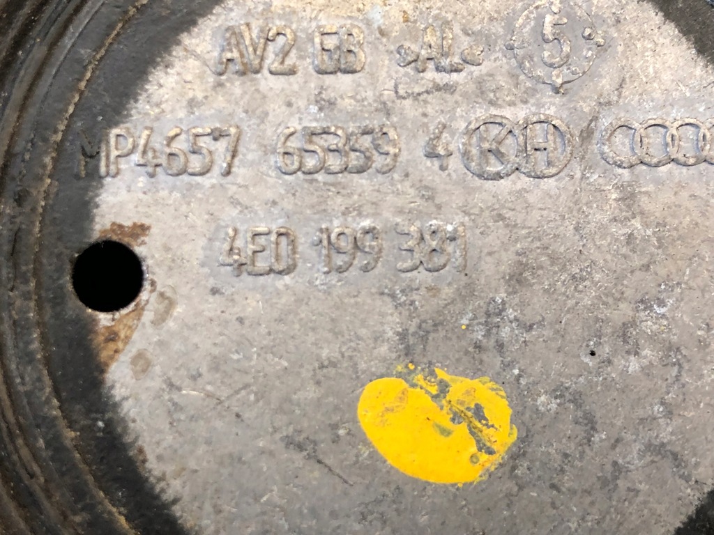 фото №6, Подушка кронштейн двигателя audi a8 d3 4e0199381