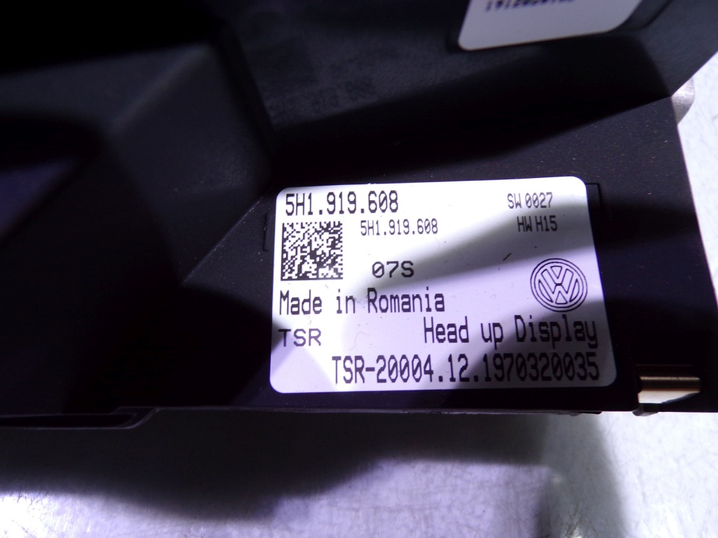 фото №3, Head up проектор vw golf 8 viii 5h1919608