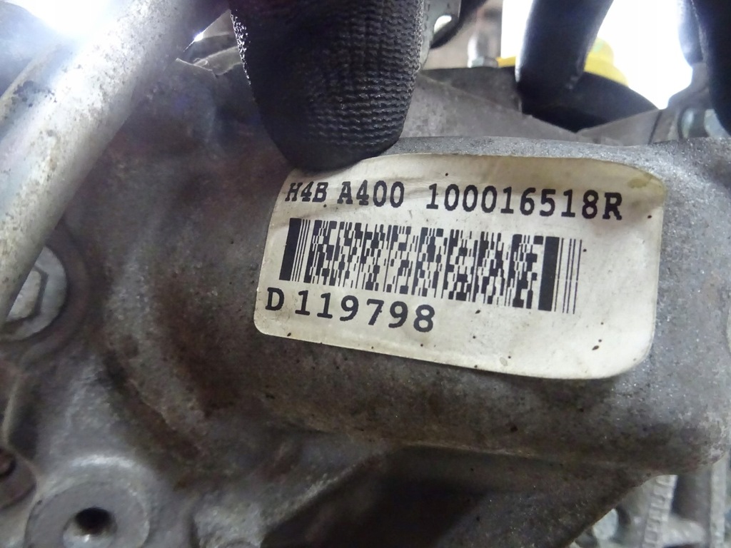 фото №6, Двигатель kpl. h4ba400 0.9 tce dacia sandero stepway