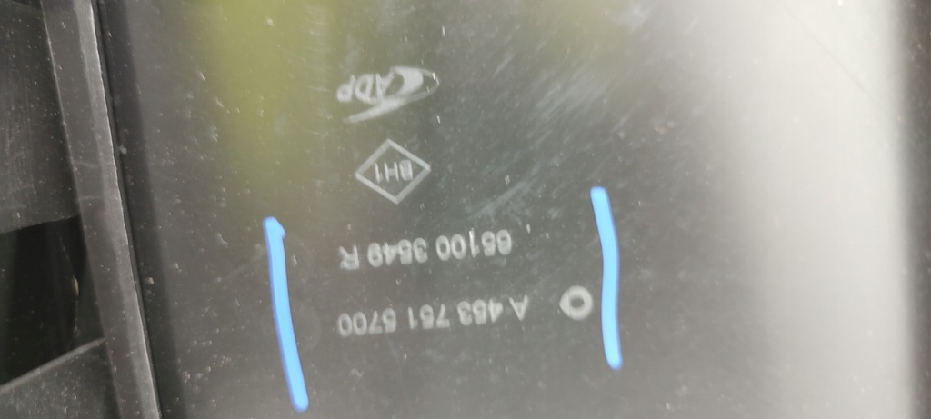 фото №9, Капот smart eq forfour 2020- колір en4 a4537514700