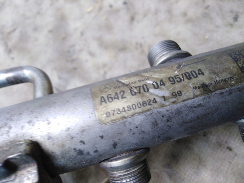 фото №5, Mercedes r w251 w164 молдинг впрыскная датчик 3,0 cdi 642