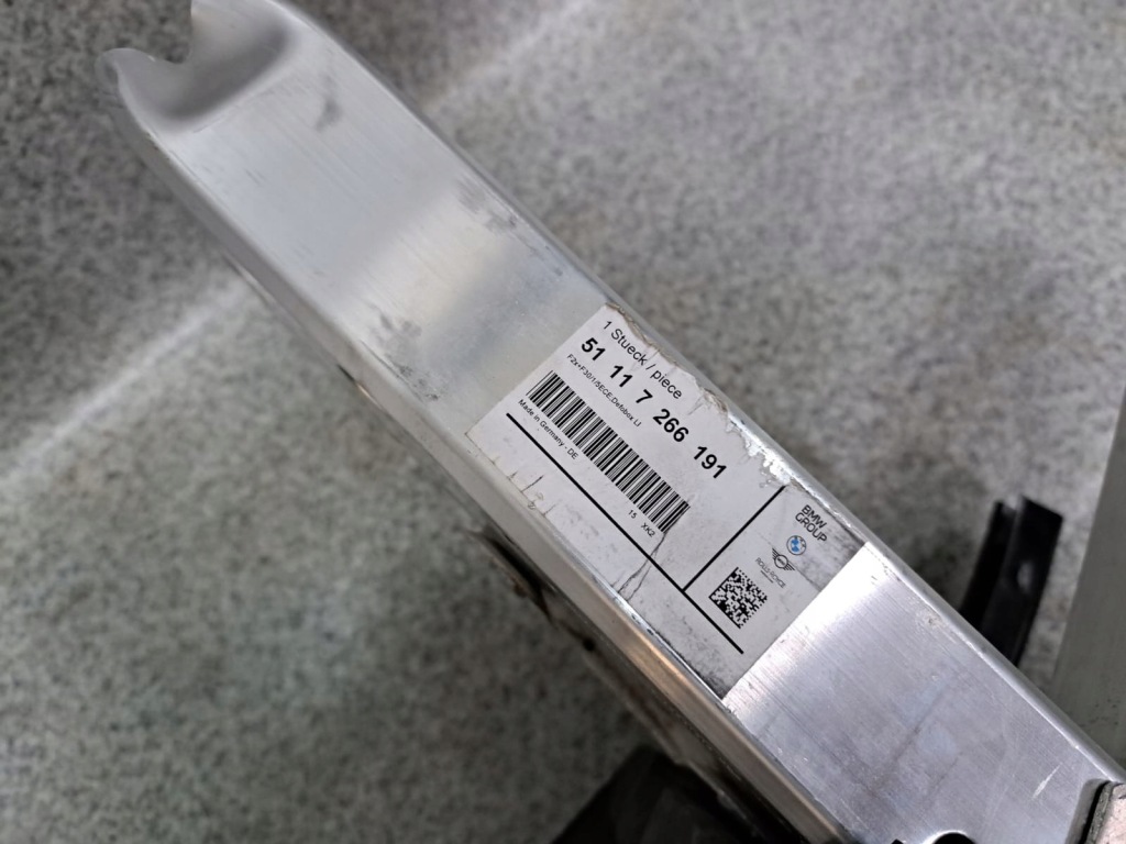 Bmw 3 f30 f31 рестайлинг  lci ремень балка усилитель впуск воздуха acc с Разборки