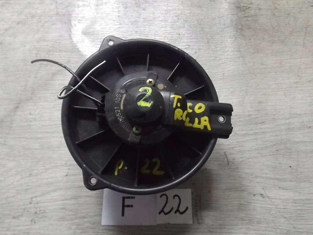 фото №1, Повітродувка обдув вентилятор toyota corolla 194000-0521