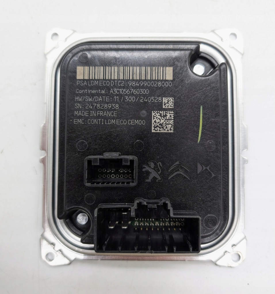 фото №1, Peugeot 308 t10 преобразователь led лампы перед 984990028000 2024r