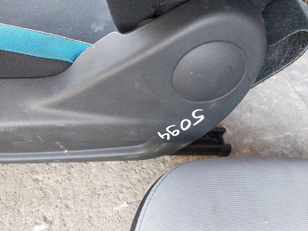 фото №7, Toyota aygo ii сидіння сидіння заднє сидіння лівий правий задня