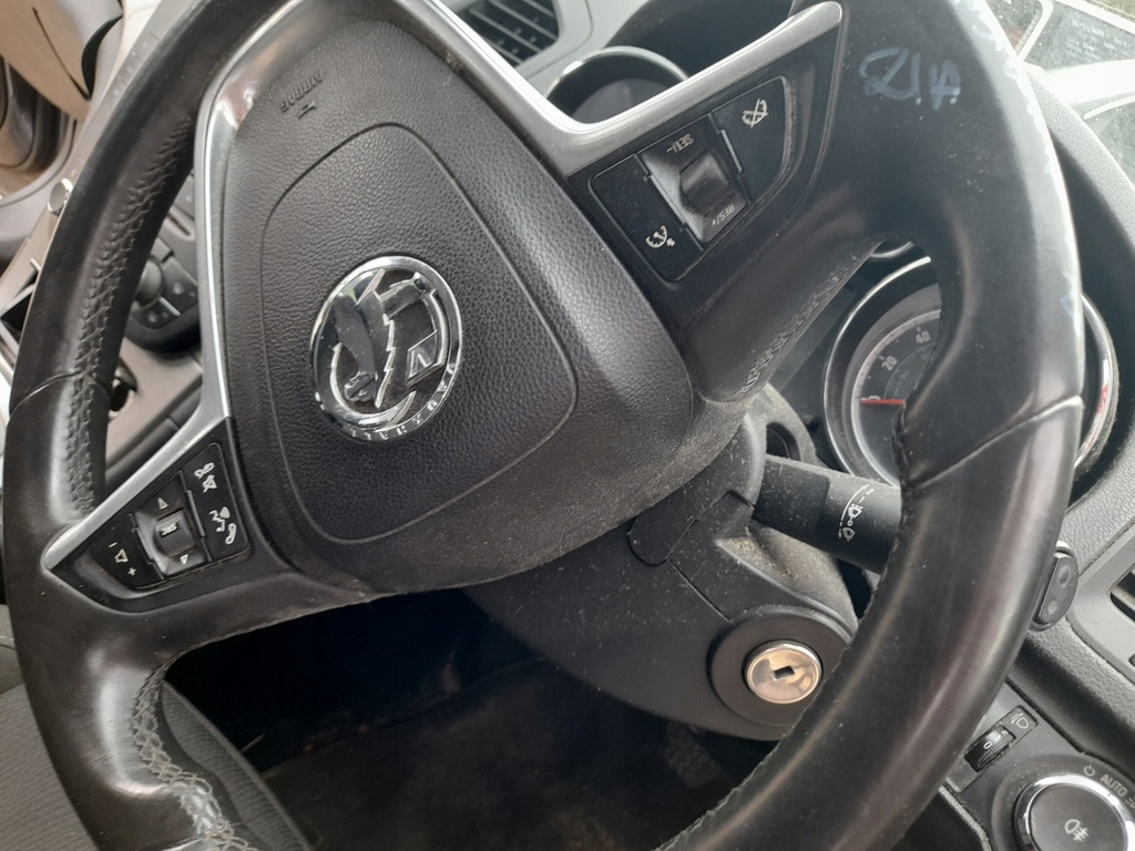 фото №5, Opel insignia a повітропровід подушка безпеки водія шкіра multi