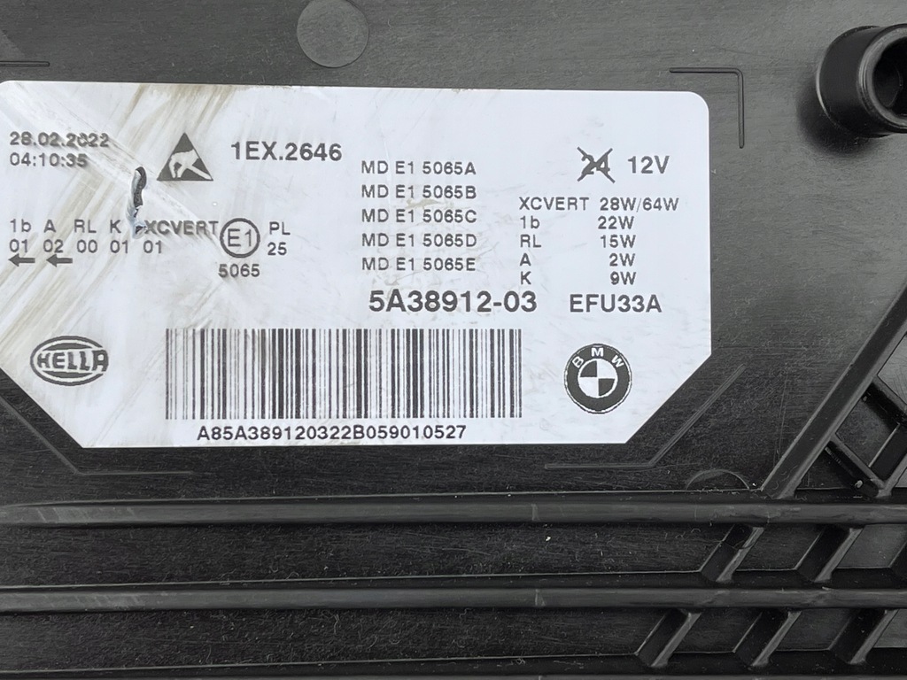 фото №9, Лампа лампы bmw 6 g32 lci lift адаптивный full led