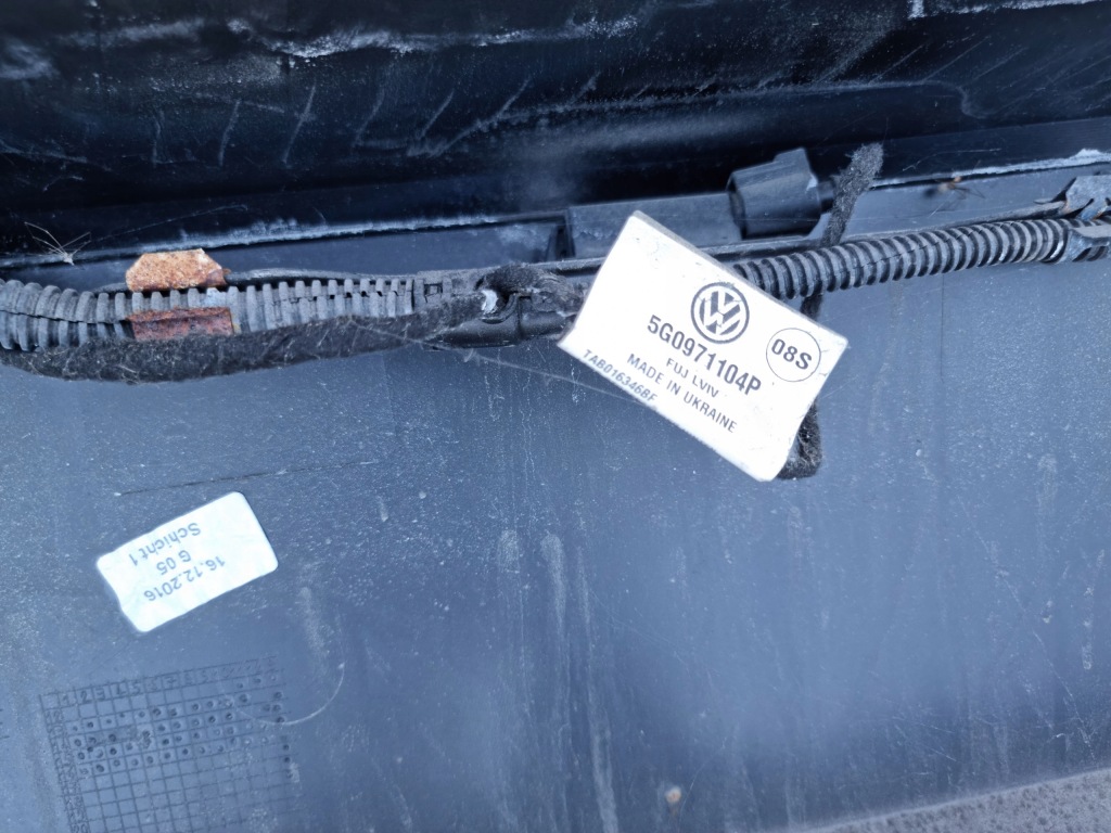 фото №11, Vw golf 7 vii r 2.0 tsi hb бампер задня pdc 2017r