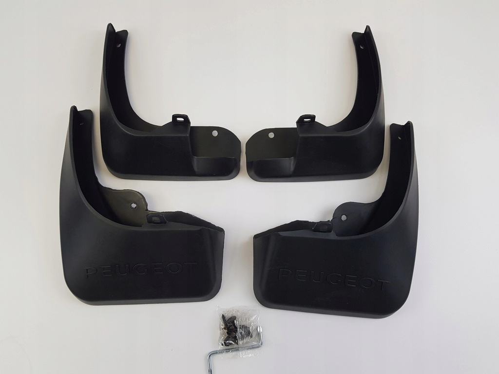 фото №1, Брызговики peugeot 508 sw kpl. перед + задняя защита порог
