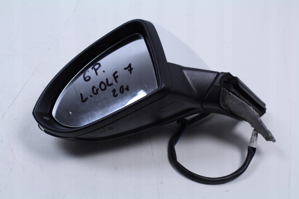 фото №1, Зеркало левая 6 pin vw golf vii 7 20r.