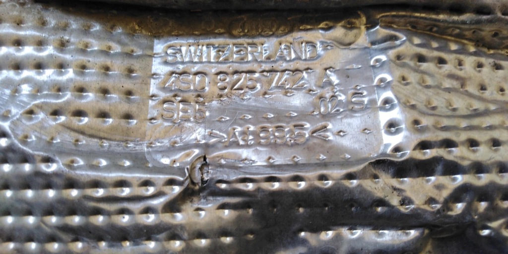 фото №4, Audi r8 4s права захист теплова 4s0825742a