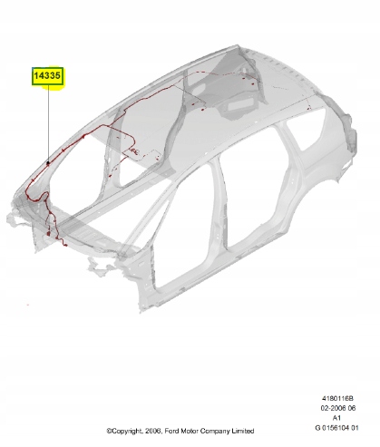 фото №8, Жгут трубопровод ford s-max/galaxy 2006- оригинальный номер 1676487