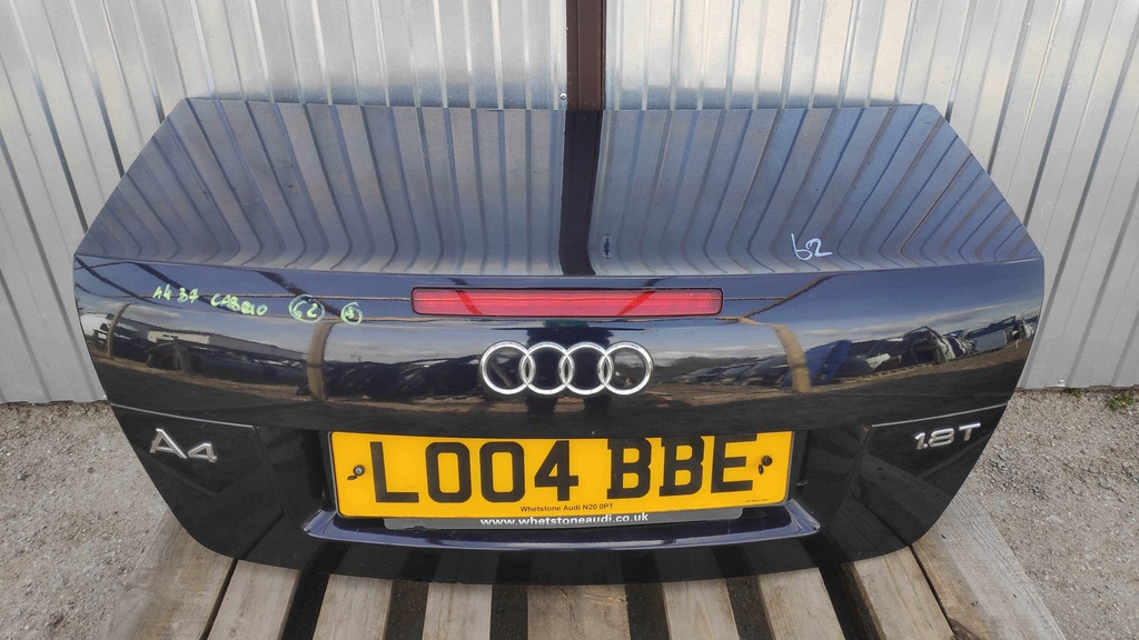 фото №1, Кришка багажника багажника audi a4 b6 cabrio 02-06