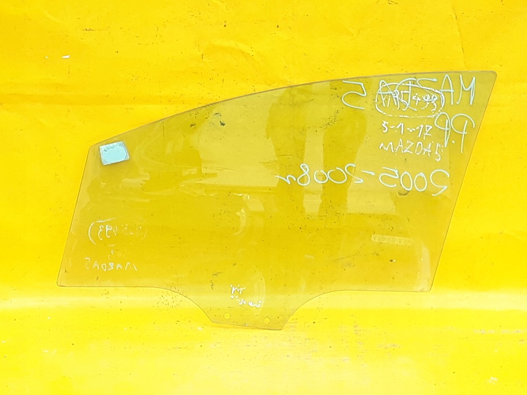 фото №5, Стекло дверь правый перед mazda 5 05-08r