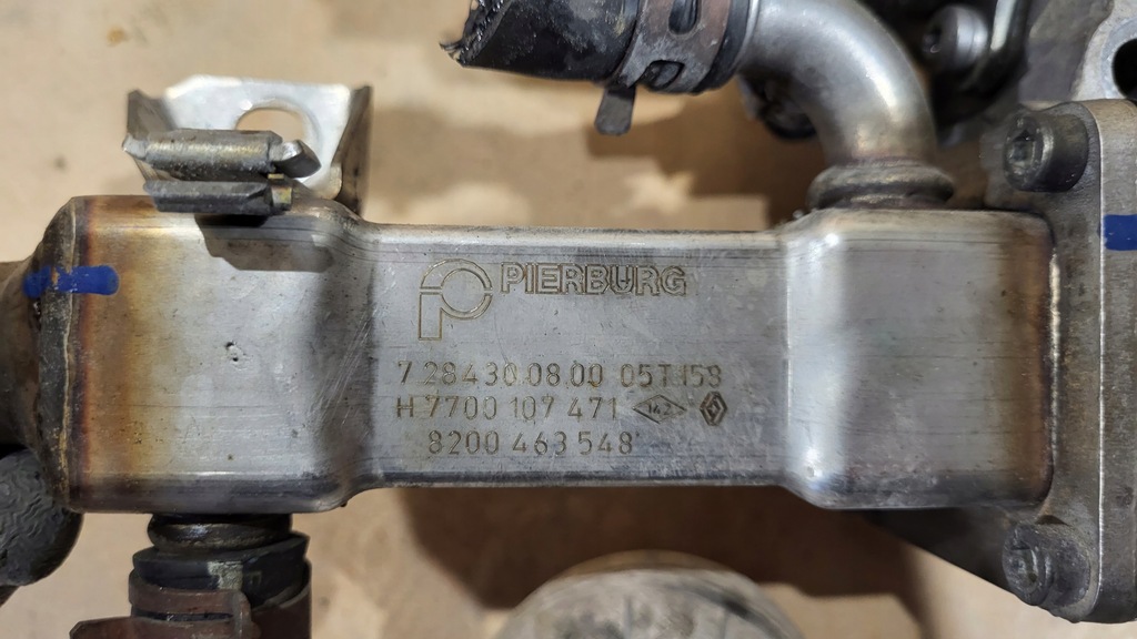 фото №3, Клапан egr renault megane scenic ii 2 03- 8200463548