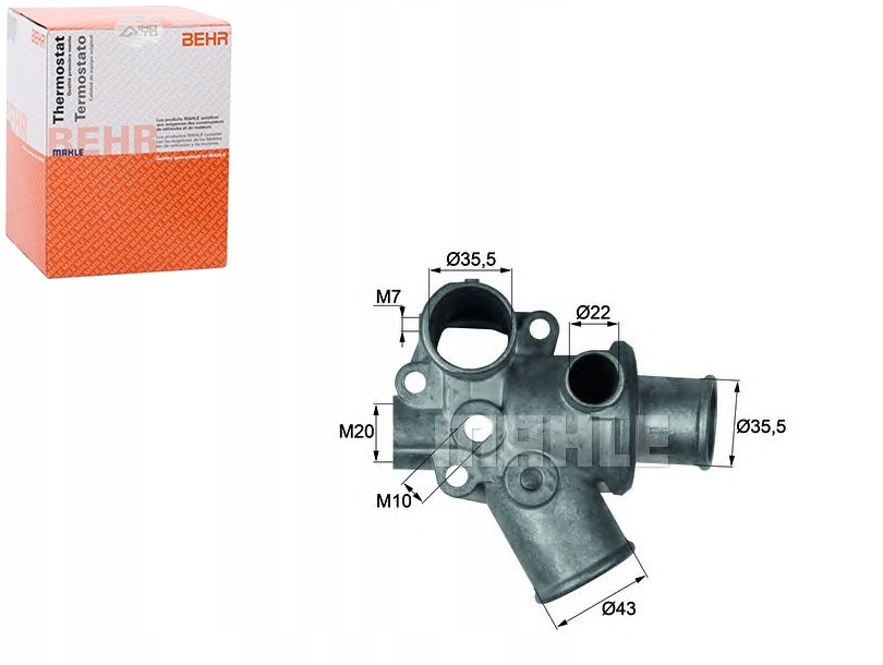 фото №1, Термостат behr ti 94 80d
