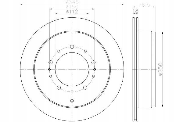 фото №1, Textar гальмівні диски гальмівні 2szt. lexus lx toyota land