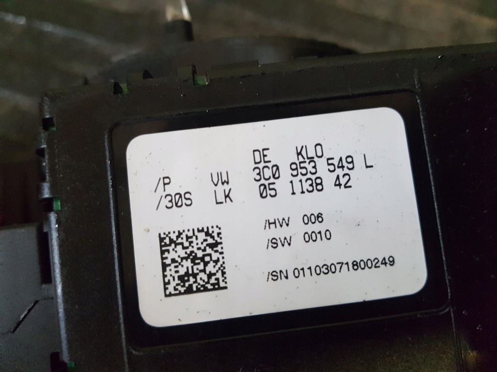 фото №5, Vw passat b6 перемикач комбінований 3c0953549