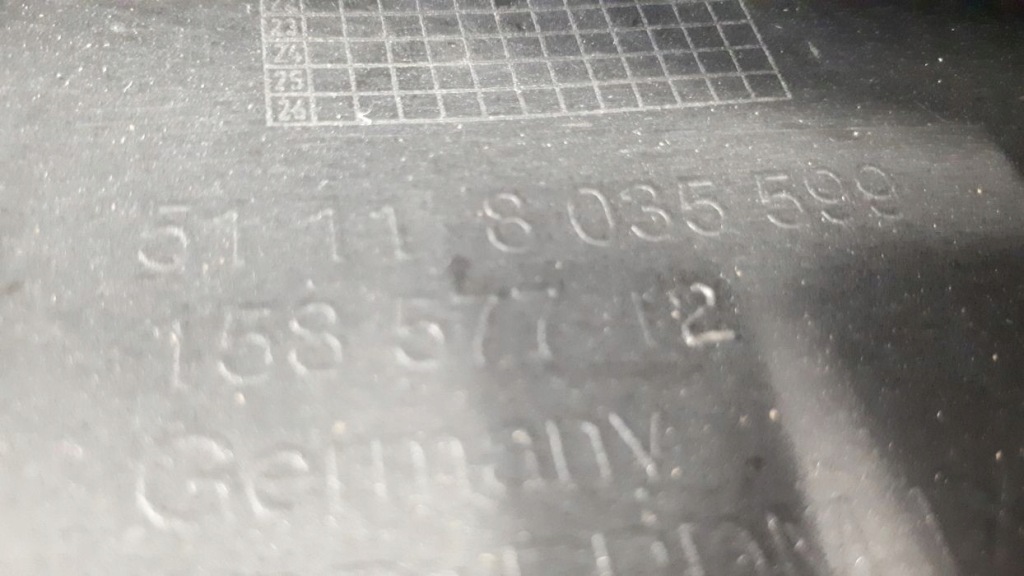 фото №11, Bmw 3 m-pakiet 2010-2013 бампер перед