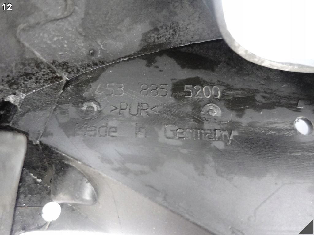 фото №13, Smart fortwo iii 3 brabus w453 16-19 спойлер накладка w бампер перед