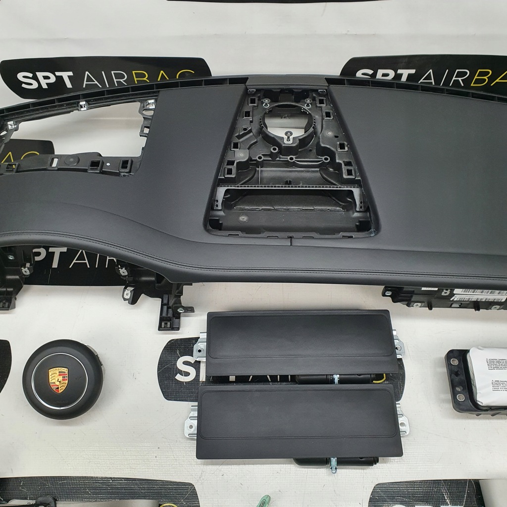 фото №4, Panamera 971 панель приладів консоль подушки безпеки ремені подушка безпеки