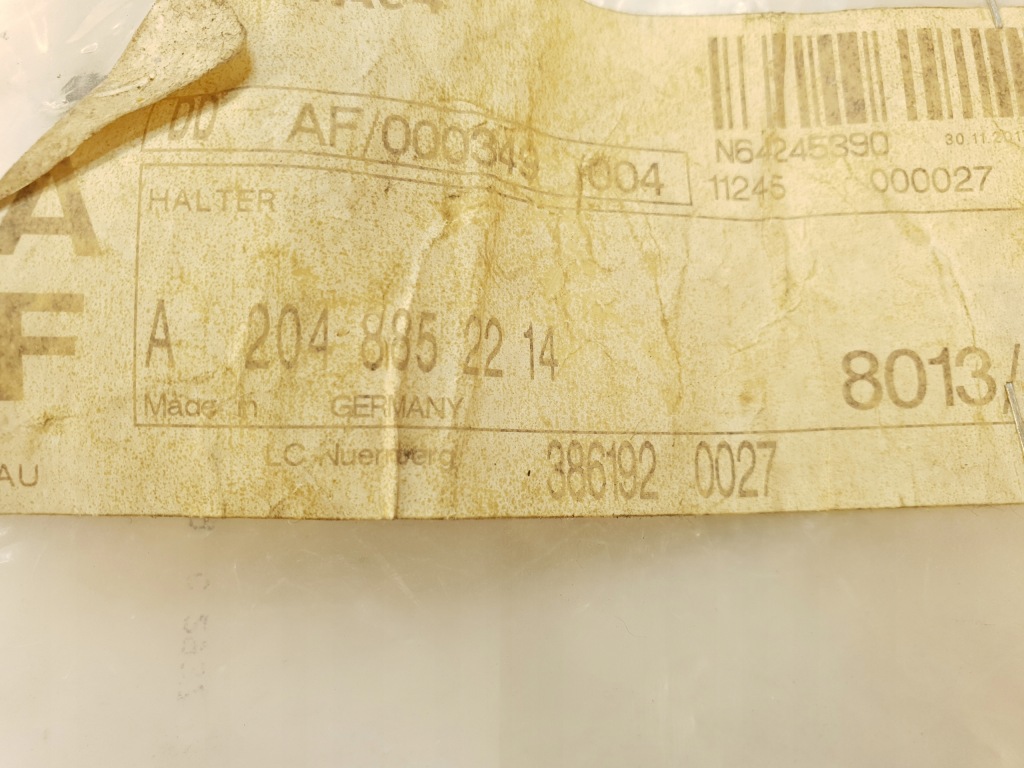 фото №3, C klasa w204 кронштейн абсорбер oryg-pń