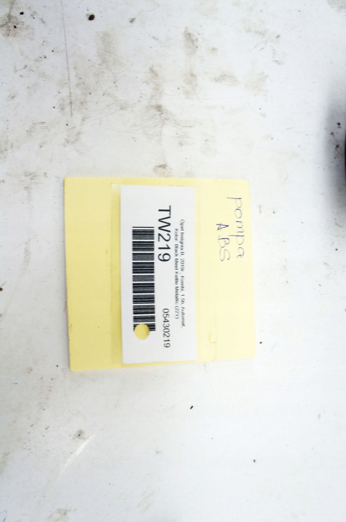 Tw219 opel insignia b 1.5i насос abs 323666362 84616395 Недорого